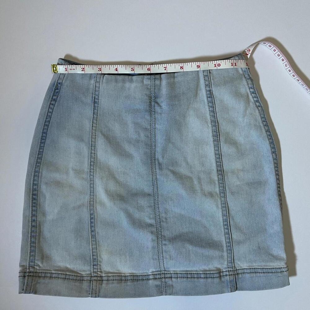 jean skirt Y2K coquette grunge going out - Picture 3 of 5